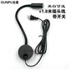 Lámpara de Pared de Manguera LED Hotel Mesita de Noche Lámpara de Lectura de Cuello de Cisne con Interruptor Lámpara Personalizada para Estudio Dormitorio Montaje en Superficie Lámpara para Cuadros