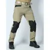 Vendas diretas do fabricante: calça de trabalho à prova d'água color block de verão para homens 2026, calça de treino casual durável, atacado em estoque