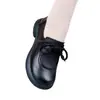 Nuevos Zapatos Casuales de Color Sólido Vintage para Primavera, con Suela Gruesa y Cordones Delanteros, Zapatos de Moda Versátiles para Madres
