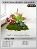 Musgo para Paisajismo de Plantas Verdes Plantas Artificiales Decoración Flores Artificiales Combinación Tropical para Interiores Paisaje de Ventana Persa Arreglo de Césped