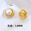 Caja Mágica de Mariposa de Cobre Dorado Estilo Chino con Cristales Incrustaciones de Perla Calcedonia Superficie de Huevo Accesorios para Pulseras Collares Joyería DIY