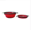 Fregadero de Cocina Multifuncional para el Hogar con Lavabo Extensible Ajustable para Lavar Verduras, Cesta Plegable Redonda de Silicona para Escurrir