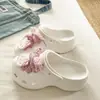 Imprescindibles para salirChanclas de verano para mujer de EVA, tipo zueco, para uso en exteriores, que realzan la altura, estilizan, sandalias versátiles de punta cerrada