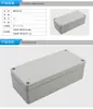 Caixa Plástica FABS com Furos Abertos Personalizada de Fábrica Caixa de Junção de Energia Externa com Orelhas Caixa Terminal para Monitor