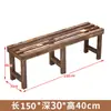 Estante para flores ensanchado anticorrosión madera protección solar capa única suculentas una capa de pie exterior balcón almacenamiento madera maciza exterior