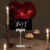 Día de San Valentín Chino, Aniversario, Atmósfera de Confesión, Accesorios para Fotos, Decoración, Tarjetas de Mesa de Amor, Adornos de Tarjetas