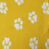 Manta de Forro Polar de Doble Cara para Mascotas Transfronteriza para Perros, Manta Caliente para Mascotas, Manta con Huellas de Patas de Gato y Perro, Colchoneta para Dormir, Esterilla para Mascotas