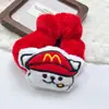 Linda Banda para el Cabello de Peluche de Dibujos Animados Tocado para Muñeca DIY Accesorios para el Cabello Hechos a Mano Banda Elástica Alta Regalos Pequeños Venta al por Mayor