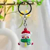 Pequeños regalos de Navidad, para niños, jardín de infantes, para compartir entre compañeros de clase, como recompensas para estudiantes, llaveros y adornos para el árbol de Navidad