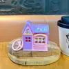 Chaveiro Máquina de Balanço Casa de Doces Diversão Alívio do Estresse Pequena Casa Pingente de Bolsa Máquina de Garra Presente Venda por Atacado