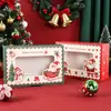 Caixa de Embalagem Criativa de Doces de Natal Coreana Pronta Caixa de Presente de Natal Caixa de Presente S932 Embalagem Pequena de Cartão para Doces de Casamento