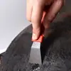 Raspador para Limpiar Estufas de Cocina, Removedor de Adhesivos para Campanas Extractoras, Raspador de Acero Inoxidable para Fondo de Ollas, Herramienta de Limpieza, Cuchillo de Limpieza