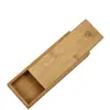 Caixa pequena de bambu, design deslizante, para palitos de incenso, incenso e presentes; caixa de embalagem de bambu, porta-incenso, caixa de armazenamento
