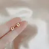 Aretes de Aleación para Estudiantes Mujeres Diseño Nicho Simple Aretes de Alta Gama 2023 Nuevos Aretes de Moda Estilo Ins