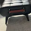 Banqueta para cambiar zapatos piel encerada al aceite banqueta pequeña entrada banqueta para cambiar zapatos lujo ligero simple sala de estar reposapiés puerta del hogar banqueta tapizada suave