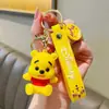 Pony Mecha Anime Menina Boneca Chaveiro de Borracha Macia Desenho Animado Pingente de Alça de Mão Acessório para Mochila Escolar Pequeno Presente Criativo