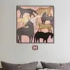 Pinturas Colgantes Color Crema Estilo Vintage, Arte Minimalista, Pinturas Colgantes de Nicho, Estilo Wabi-Sabi, Pinturas Decorativas de Alta Gama, Pinturas de Pie Personalizadas