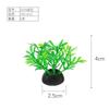 Decoración de paisaje para pecera plantas acuáticas artificiales paisaje de acuario plantas acuáticas artificiales decoración plantas acuáticas blandas plantas acuáticas de plástico Verde