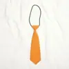 Corbata pequeña para estudiante de color sólido estilo japonés coreano, negro, rojo vino, para hombre y mujer, uniforme, pajarita, flor para solapa de traje, Ins