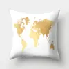Funda de almohada para sofá Laitu Patrón de dibujos animados Almohada lumbar de coche Poliéster Almohada de oficina