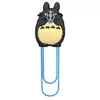 Serie de Hayao Miyazaki Clips para Papel Grandes Suministros de Oficina Clips para Papel Creativos Lindos Pines en Forma de U Marcadores de Libros de Dibujos Animados de PVC
