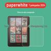 Para Amazon Kindle Paperwhite 12 geração 7 polegadas 2024 filme plano temperado filme e-book