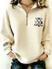Sudadera cruzada con media cremallera y cuello medio alto, top casual para mujer conmemorativo del 250 aniversario de EE. UU., comercio exterior, Amazon Europa y América