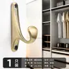 Gancho de Roupa Moderno Minimalista em Liga de Alumínio Preta, Gancho Único para Pendurar Roupas Atrás da Porta, Gancho de Liga de Zinco para Portas e Janelas