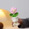 Suministro Directo Transfronterizo de Adornos de Flor de Hilo Tejido, Flores Pompones, Girasoles, Adornos Pequeños de Flores Artificiales, Productos Terminados