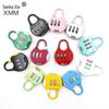 Cadeado Digital Colorido por Senha para Bolsas, Malas, Mochilas, Estojos, Papelaria, Presentes, Cadeado de Segurança por Senha, Liga de Zinco