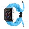 Correa ajustable tejida con cuerda de paraguas inteligente para Apple Watch 6