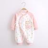 Macacão de Bebê, Body de Bebê, Roupa Estilo Monge, Pijama para Recém-Nascido, Algodão Sem Costura, Confortável para Todas as Estações, Peça Única, Atacado