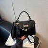 Bolso Pequeño para Mujer 2025 Nueva Moda Estilo Coreano a la Moda Bolso de Mano con Patrón de Piedra de Moda Bolso Bandolera Cruzado de Hombro Portátil de Moda