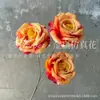 3 Rosas Grandes, Diseño de Escenario de Boda, Decoración de Pared de Flores, Flores Artificiales, Accesorios para Fotos, Rosas de Diamante