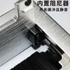 Tapa para Agujero de Cable de Escritorio con Cepillo Amortiguador, Caja de Gestión de Cables, Tapa Decorativa para Cables de Escritorio, Placa Cuadrada para Cubrir Cables de Mesa de Conferencias