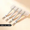 Tenedor de Fruta de Doble Uso de Alta Gama para Restaurante Tenedor de Postre de Dibujos Animados 316L Tenedor de Pastel de Larga Empuñadura para el Hogar Tenedor de Snack de Lujo Accesible