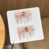 Espejo Secreto de GlicinaPuro Deseo Flor Tallada Estilo Francés Hecho a Mano Portátil Pegatinas de Uñas Artísticas Uñas Postizas