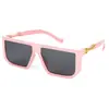 Gafas de Sol Retro Estilo Coreano Marco Grande Gafas para Niños Fotografía Callejera Moda Tendencia Gafas Anti-UV 131 Rt092