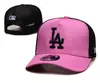 Nueva gorra de béisbol de malla NY/LA para hombres y mujeres, gorra transpirable con bordado para el sol, sombrero moderno ajustable y a la moda