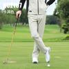 Ropa de golf PGM, camiseta de manga larga para hombre, uniforme deportivo de otoño e invierno, ropa con costuras de color en contraste, polo