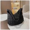 Bolso Minimalista Urbano de Gran Capacidad, Bolso Tote Versátil para Mujer, Bolso Tipo Dumpling, Bolso de Hombro, Bolso Cruzado, Bolso de Axila con Acabado de Alta Gama