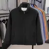 Sudadera de forro polar gruesa de doble cara para hombre, nuevo modelo de invierno 2025, con cremallera y cuello alto, chaqueta cálida con forro de forro polar para hombre