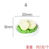 Yqt Mini Olla Caliente Ingredientes Juguetes de Comida en Miniatura Pegamento de Crema Resina DIY Pequeños Accesorios Plato Decoración de Mesa Imán para Refrigerador