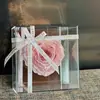 Fábrica directo polvo ciruela flor eterna fonógrafo principito abrazo barril acabado regalo de San Valentín Navidad mayoreo