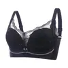 Sutiã Fino Sem Fio Confortável para Mulheres, Push-Up Sexy, Suporte Lateral, Ajustável Anti-Queda, Sutiã com Bojo Macio Perfurado