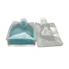 En Stock Bolsa de Pie con Sello de Ocho Lados y Boquilla para Bebidas Bolsa para Té de Miel Salvaje con Leche Bolsa para Café Cold Brew Bolsa con Boquilla Bolsa de 300ml