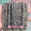 Suministro directo de fábrica cuentas redondas de ágata corazón de azúcar cuentas sueltas diy para abalorios variedad de accesorios para pulseras collares venta al por mayor