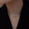 Choker de Alto Padrão Sense Same Pérola Natural Grão Pequeno Retrô Americano Ouro 14K Colar Feminino Senso Girly