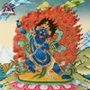Buda Yuan Hui Dali Rey Kong Nepal Pintado a Mano Rey Kong Mano Thangka Sala de Estar Entrada Estudio Pintura Decorativa Pintura Colgante