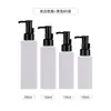 Botellas portátiles de tamaño de viaje: Botellas cuadradas de PET con bomba de 100 ml para productos de cuidado de la piel, y botellas de 200 ml para aceite limpiador, sérums y lociones